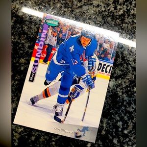 Mats Sundin Parkhurst 1994 #185 hockey card!!